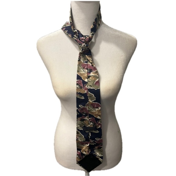 Oscar De La Renta Necktie Floral - Picture 3 of 7